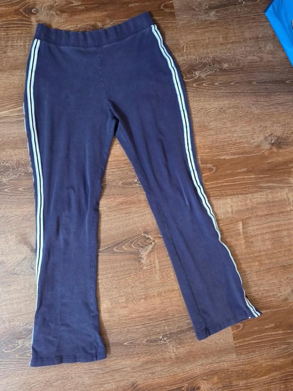 Y2k Striped Flared Track Pants